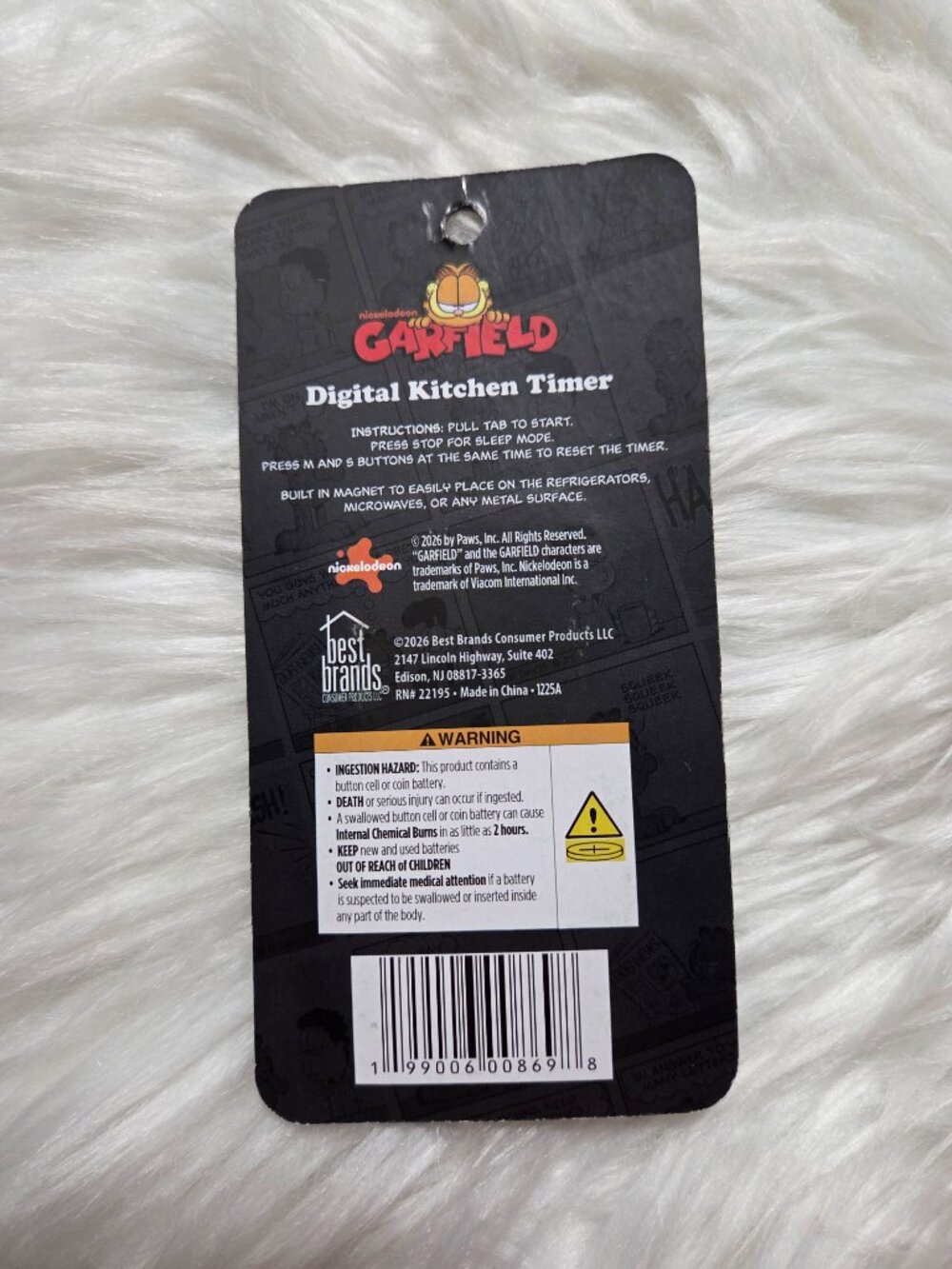 Garfield Digital Kitchen Timer - Picture 2 of 4